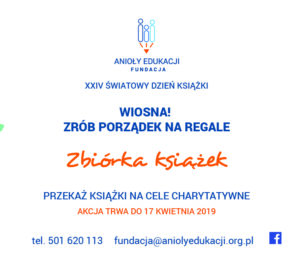 Podaruj książki w naszej akcji