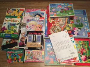 Galeria – Dary z naszej zbiórki trafiły dla Domu Dziecka w Szamocinie