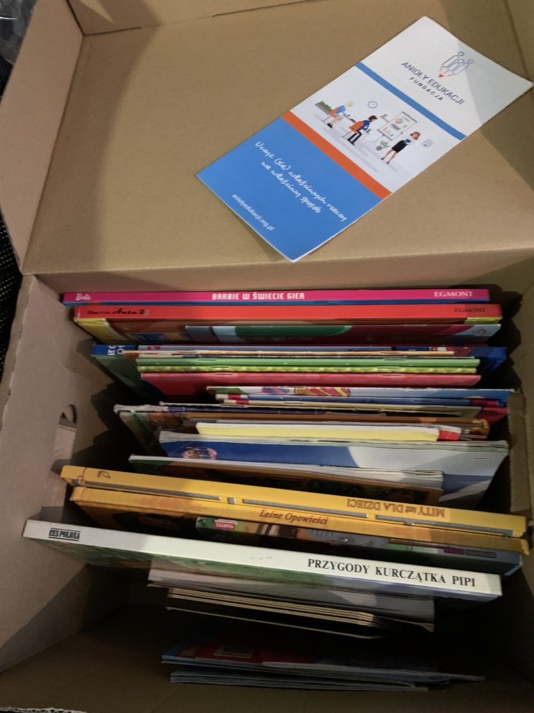 Anioły Edukacji Dzieciom w Przedszkolu 58 w Poznaniu.