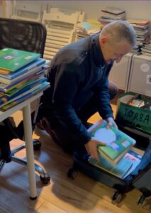 Książki od Pana Mariusza